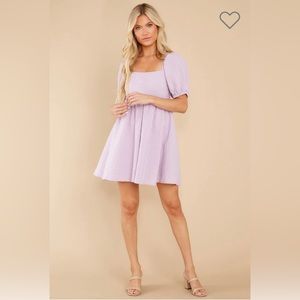 NWOT Red Dress Boutique | Mable One Kiss Away lavender mini dress